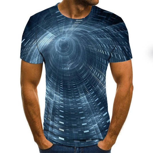 3D Space Tunnel T-shirt