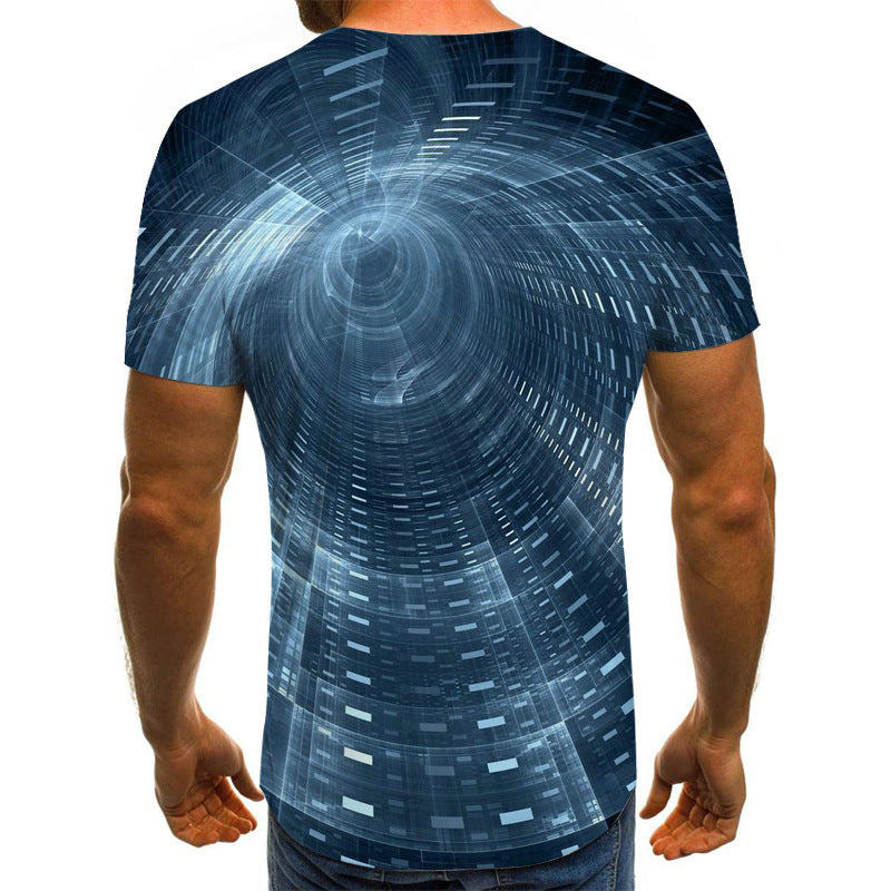 3D Space Tunnel T-shirt