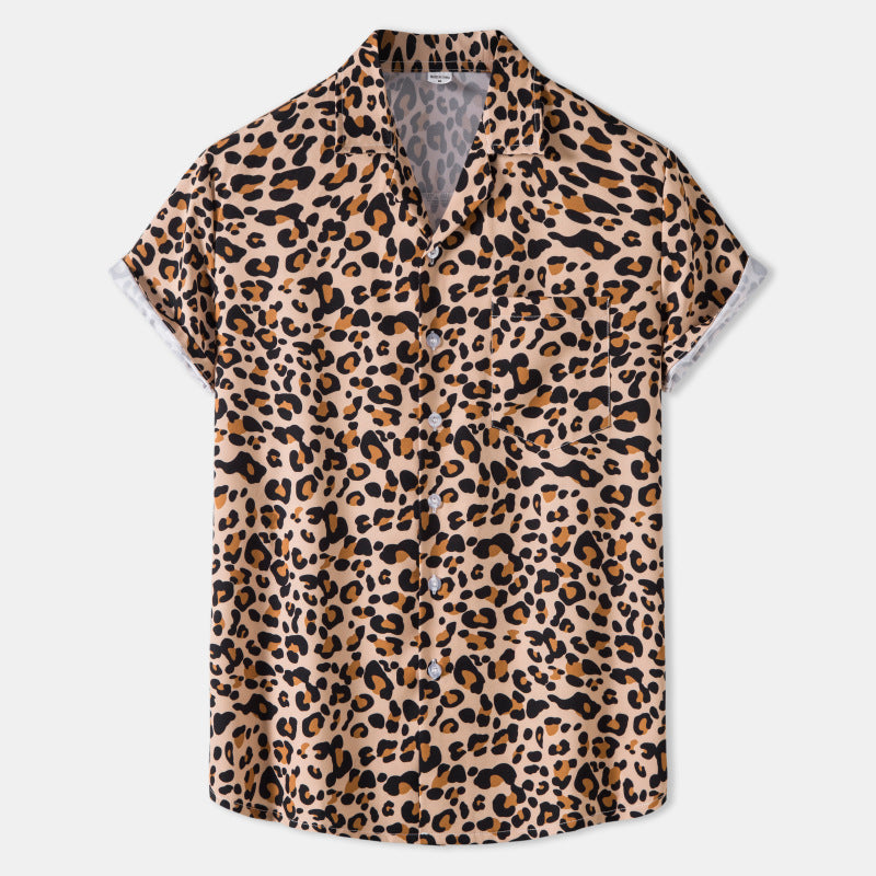 Leopard Print Button Up