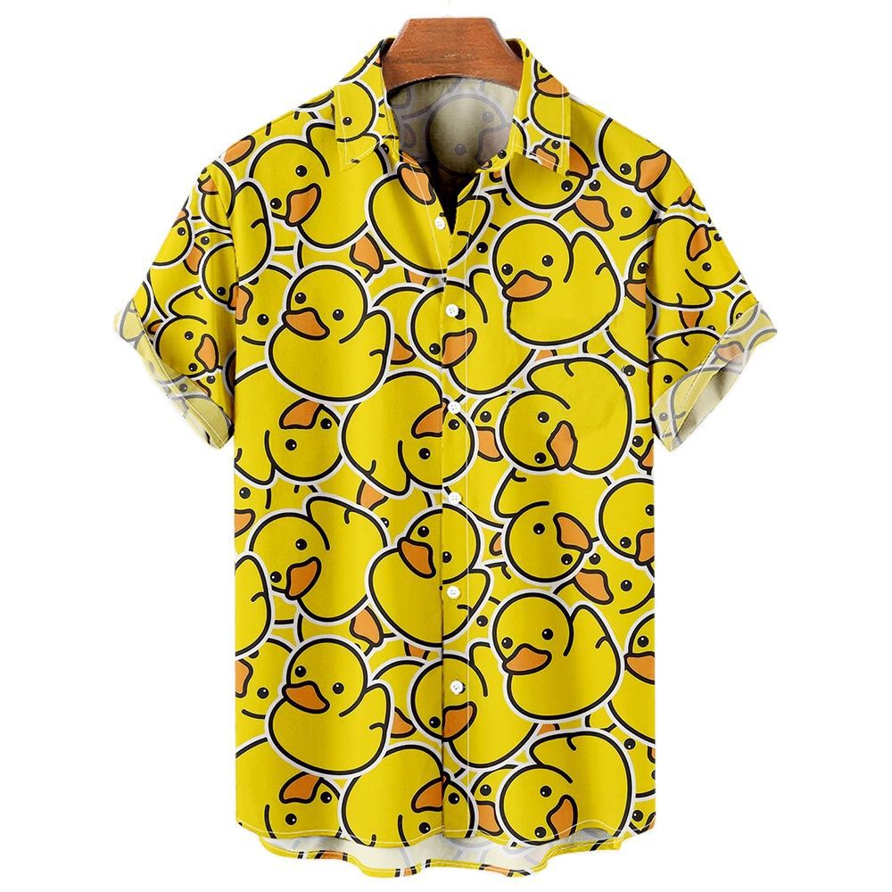 Rubber Ducky Button-Up