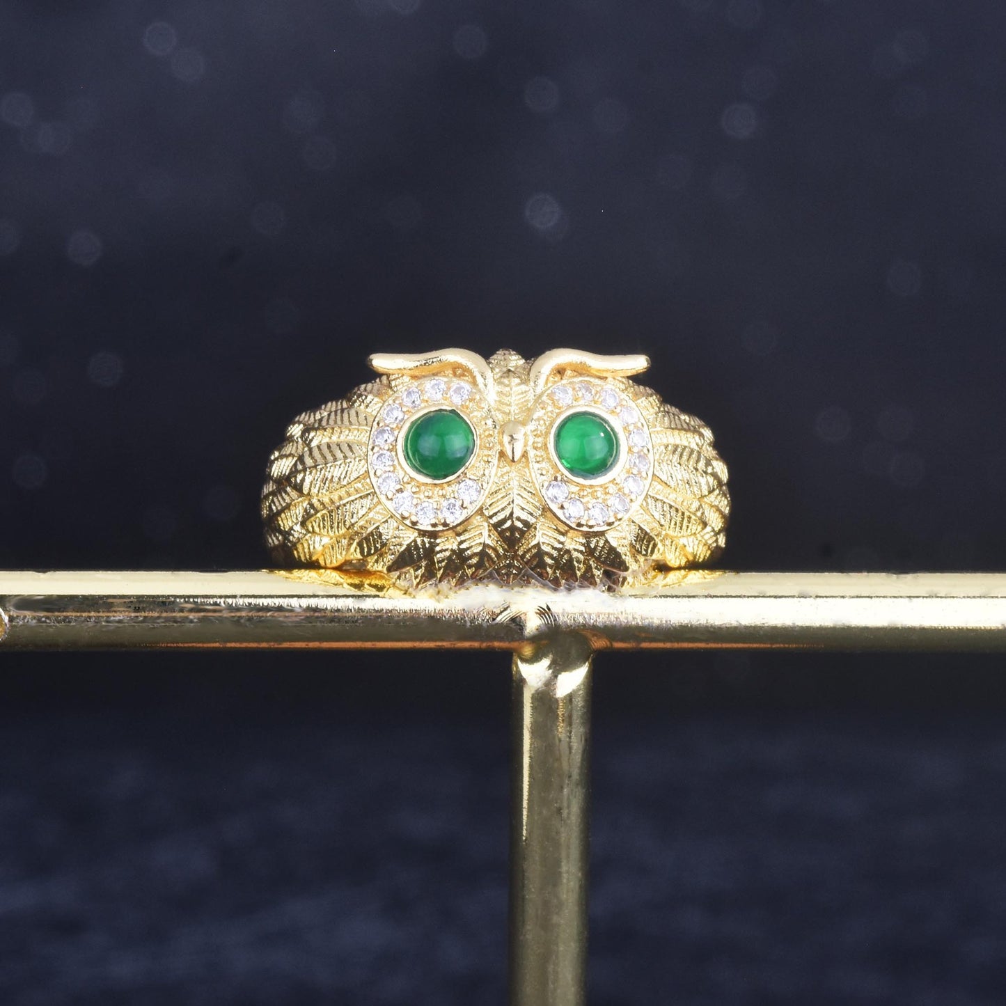 Haute Couture Owl Ring